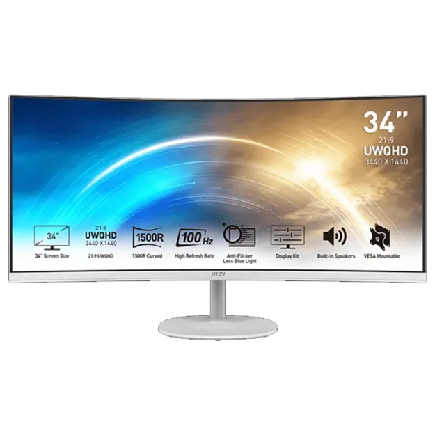 MSI Pro MP341CQW 34″